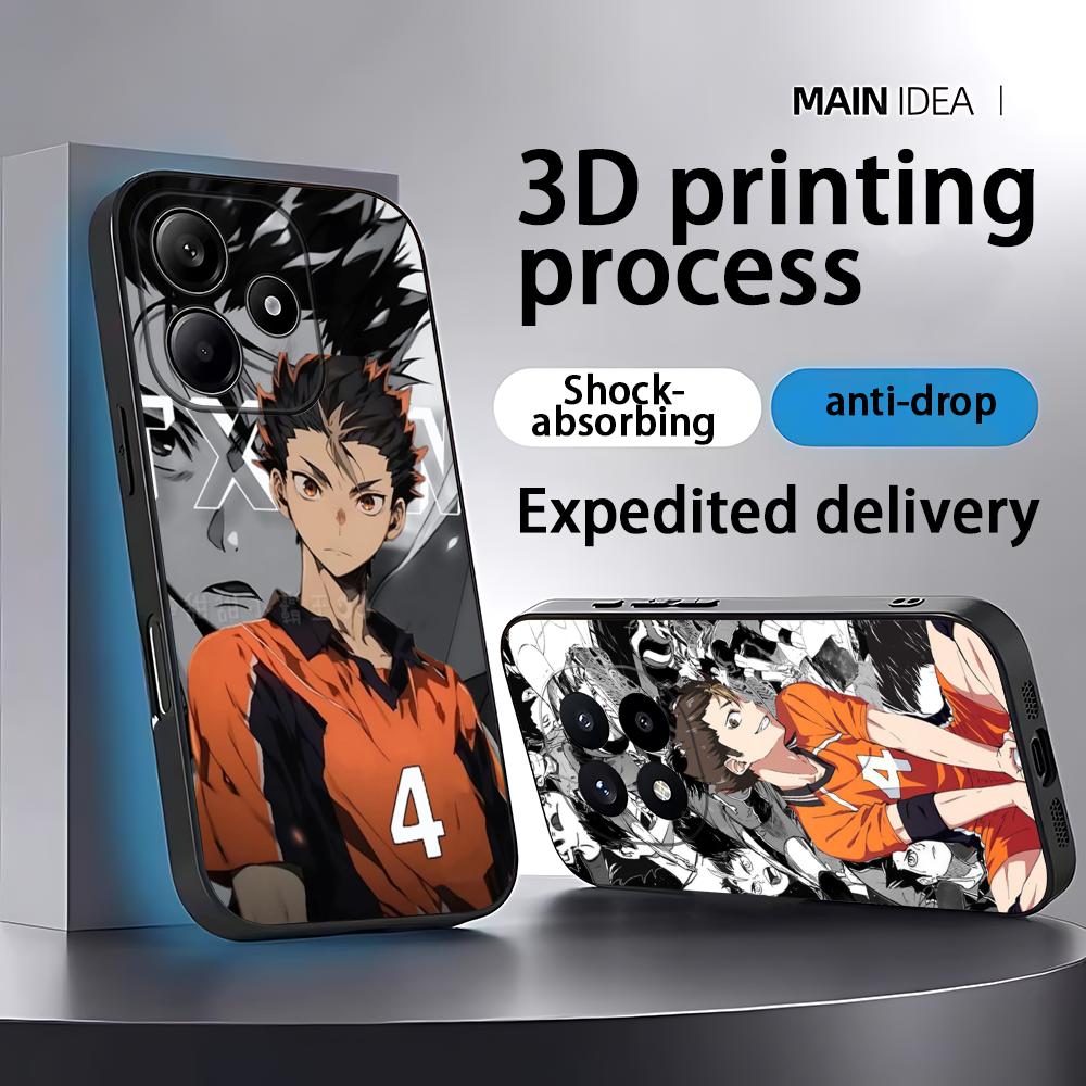 Xiaomi Redmi Note 14 - Casing Telepon Haikyu Nishinoya Yuu untuk