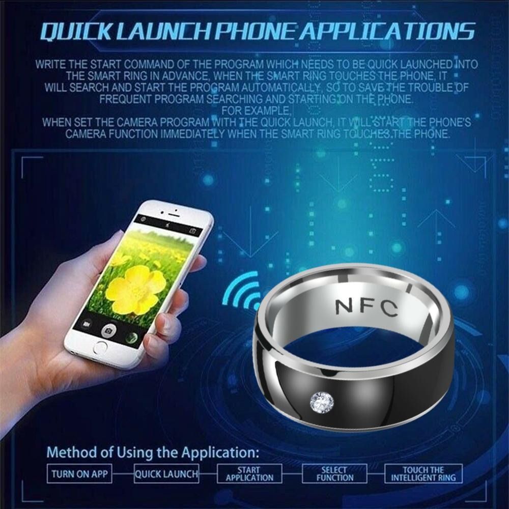Smart Ring Nfc Pay - Teknologi BARU Peralatan Ponsel Android Cincin