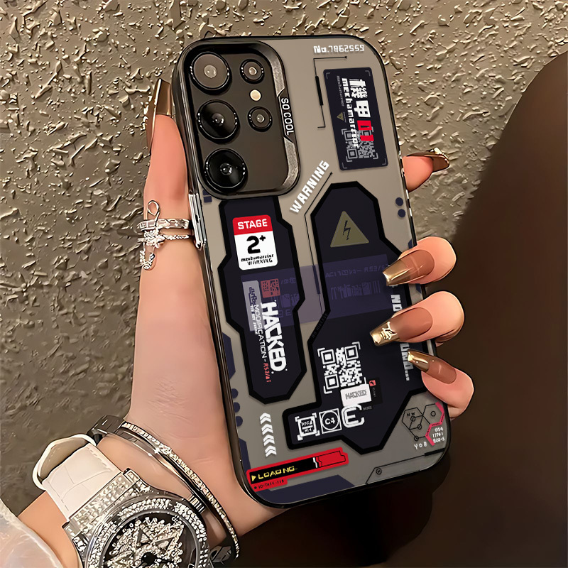 Samsung Galaxy A55 - Casing Mecha Kreatif Hacker Untuk Samsung