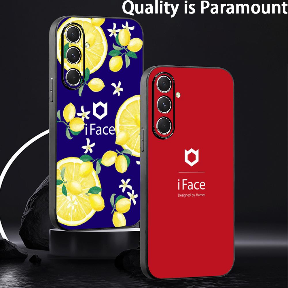 Samsung Galaxy S24 - Casing Ponsel Pola Iface Logo Fashion