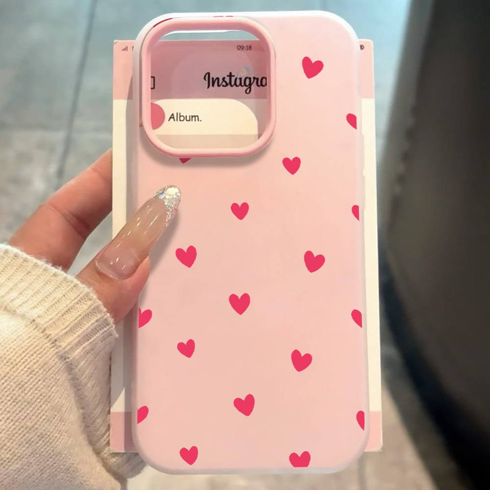 Casing Ponsel Pola Hati Cinta  - Xiaomi Redmi Note 14 ulasan dan harga