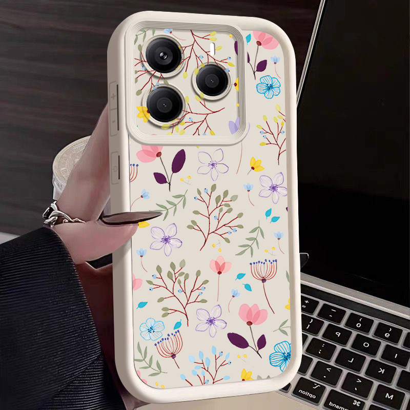 Casing Ponsel Pola Bunga Kecil - Xiaomi Redmi Note 14 ulasan dan harga