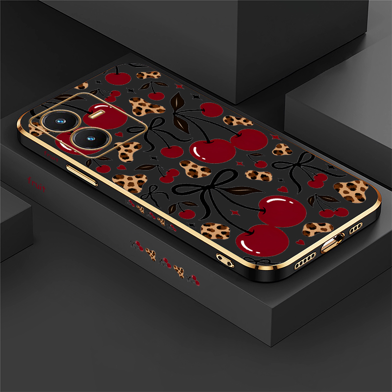 Casing Print Cherry Untuk Vivo - Vivo Y28 ulasan dan harga