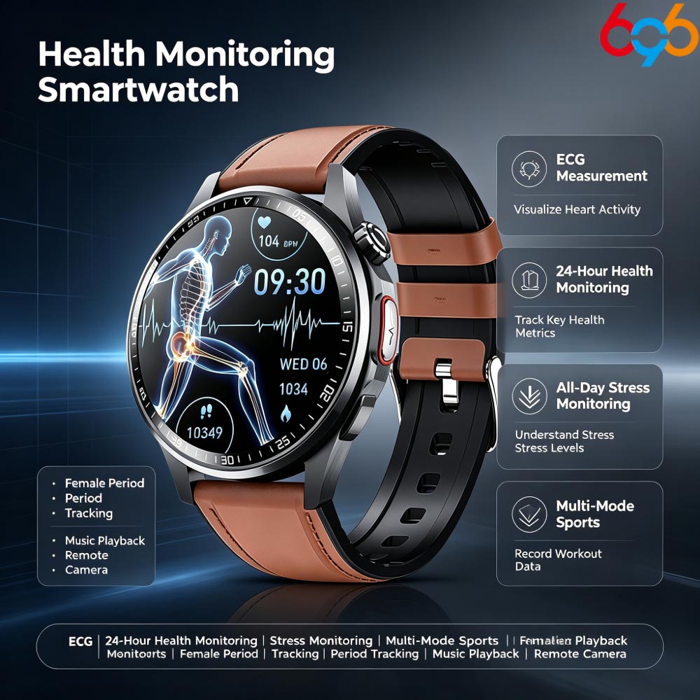 Jam Tangan Pintar untuk Pria & - Fall Detection Watch ulasan dan harga