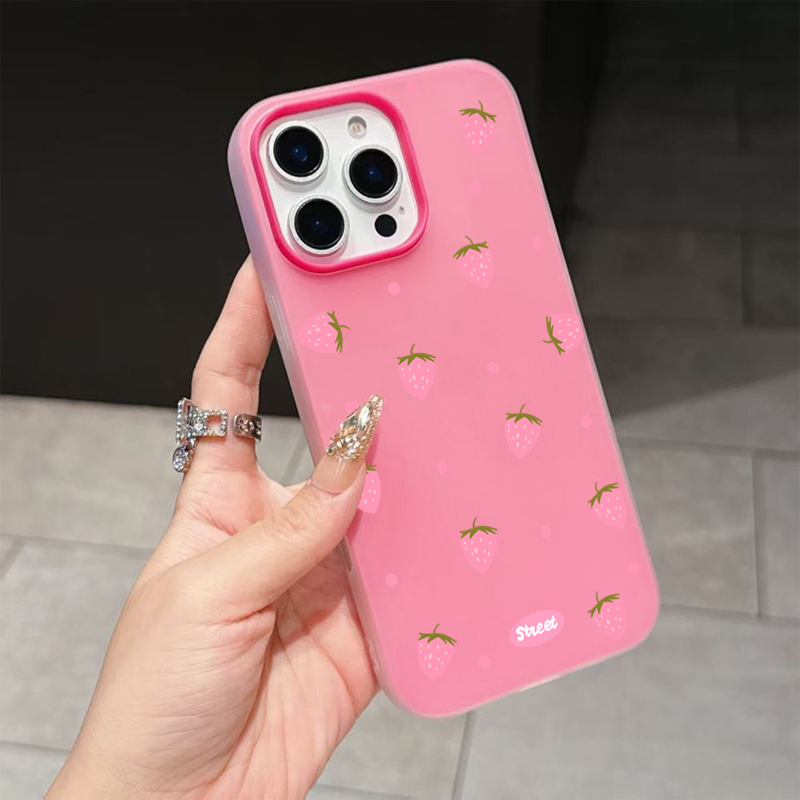 Casing Ponsel Motif Stroberi M - Xiaomi Redmi Note 14 ulasan dan harga