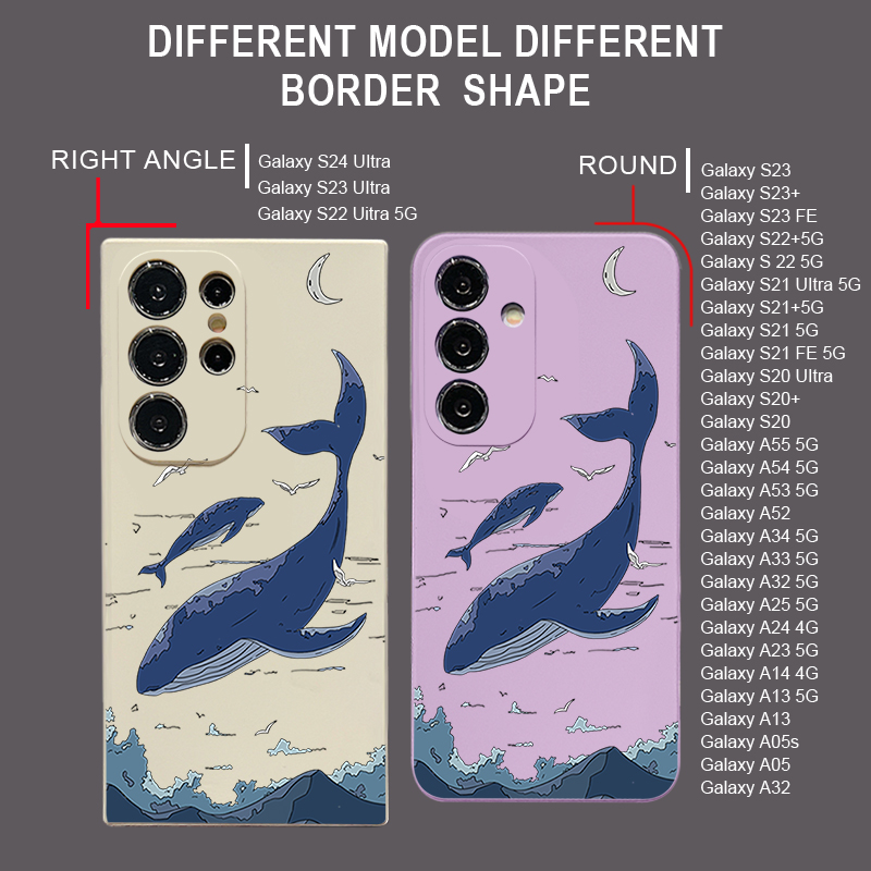 Casing Ponsel Bertema Paus unt - Samsung Galaxy A55 ulasan dan harga