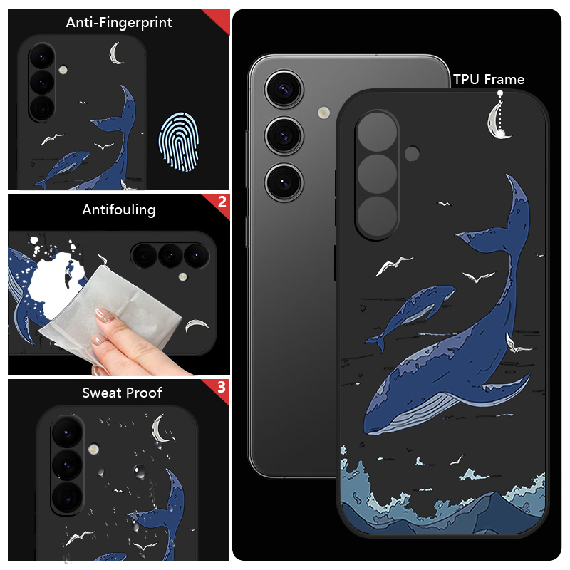 Casing Ponsel Bertema Paus unt - Samsung Galaxy A55 ulasan dan harga