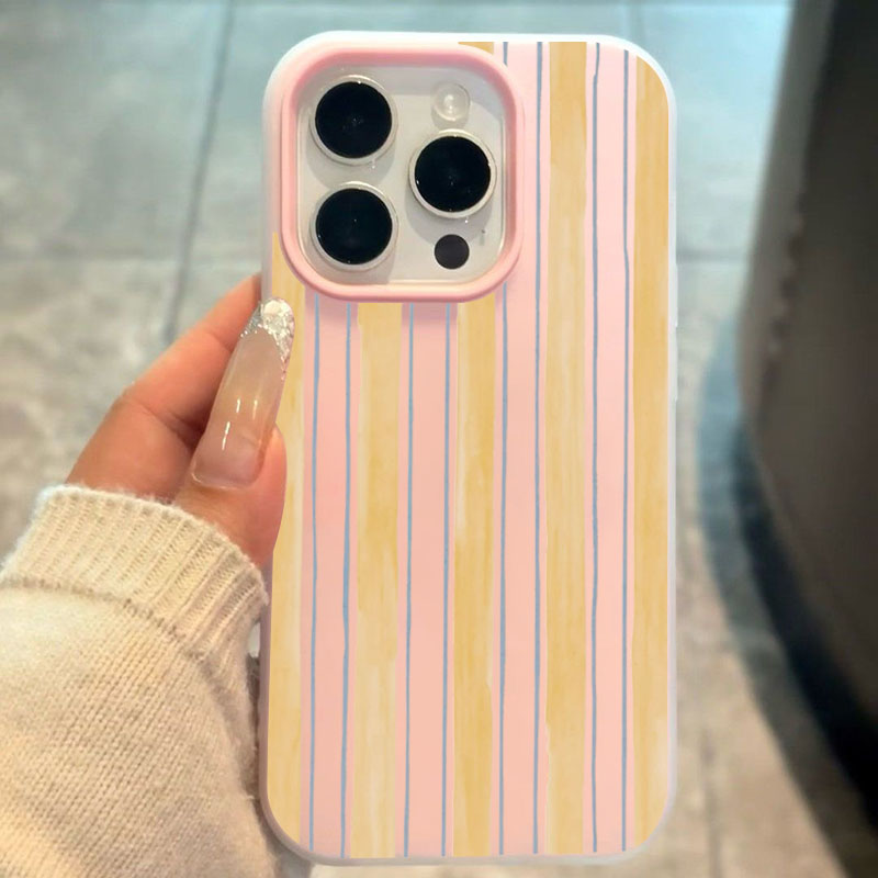 Casing Ponsel Bergaris Kuning  - Samsung Galaxy S24 ulasan dan harga