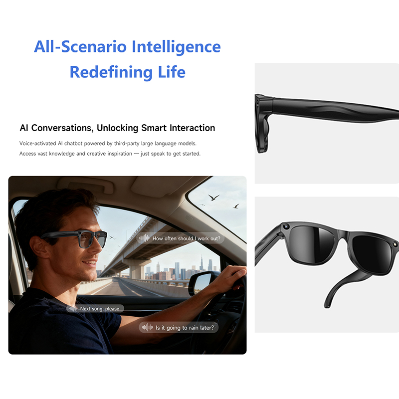 Kacamata Pintar 4K UHD dengan  - Smart Glasses Lens ulasan dan harga